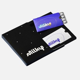 Pldoras Milky para Intolerancia a la Lactosa - 10,800 FCC - Alivio para Intolerancia a la Lactosa - Tabletas de Enzima Lactasa - Fundas Porttiles...  