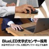 Buffalo BSMBW535NSV Wireless Mobile Mouse, 2.4 GHz Receiver, FLEXUS, Thin,