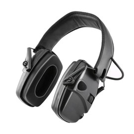 Adjustable Shooting Hearing Protection Ear Muffs Foldable Outdoor Noise Reduction Headphones Built-in Directional Microphone