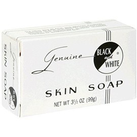 Black & White Skin Soap Bar 3.5 oz (Pack of 2)