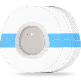 HONYOU 50Pack G7 Adhesive Patches Waterproof & Stelo Overpatch, Transparent G7 Over Patches CGM Sensor Protection Tape, 15 Days Long Stay Latex-Free Breathable Hypoallergenic Sweatproof