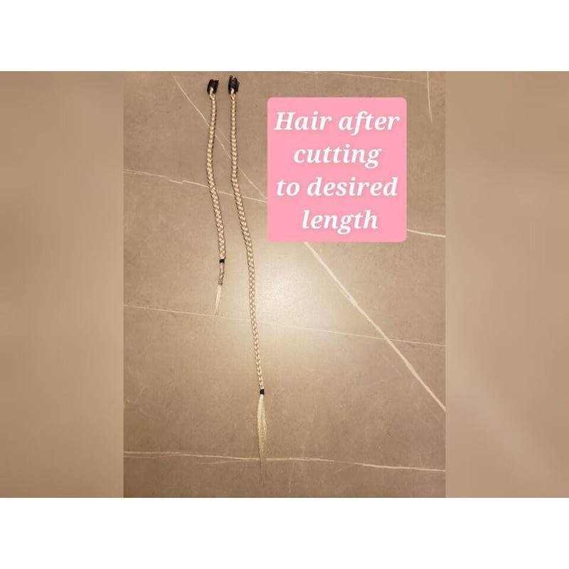Clip-In Hair Extension Braids Dreadlocks Hair Extensions, Clip In Box