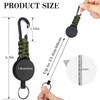 cibtdtl 2 Pcs Retractable Keychain, Heavy Duty Carabiner Badge Holder