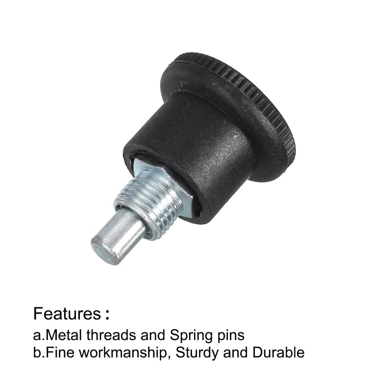 QUARKZMAN Pull Pin Spring Button Replacement Parts M10 Adjustment Fitness