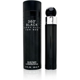 Perry Ellis 360 Black for Men, 3.4 fl oz EDT, 101.3217.77