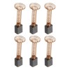 HARFINGTON 6pcs Carbon Brush 7.3mm x 6.3mm x 4.8mm Grinder