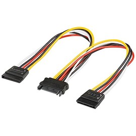 Internal Y-Power Cable PC; CAK S-37 POWER ADAP SATA> 2 x SATA