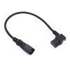Toptekits C14 to Angled C13 Power Cords - 2ft/60cm, Right