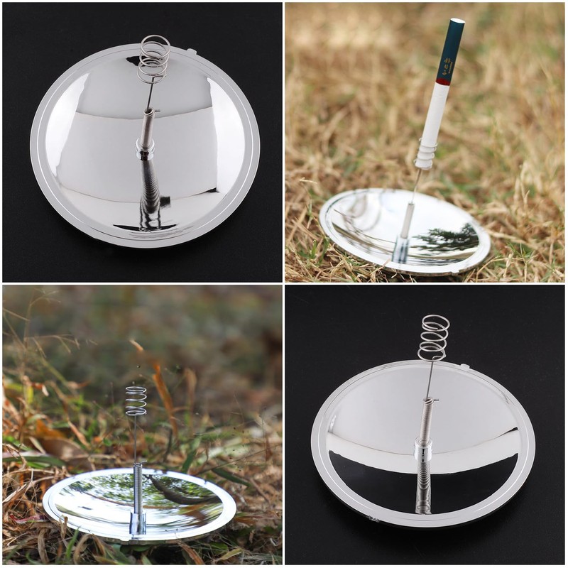 SquEqu Solar Fire Starter Camping Solar Spark Lighter Solar Lighters
