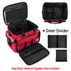 CURMIO First Aid Kits Bag Empty, Emergency Supplies Bag Medical