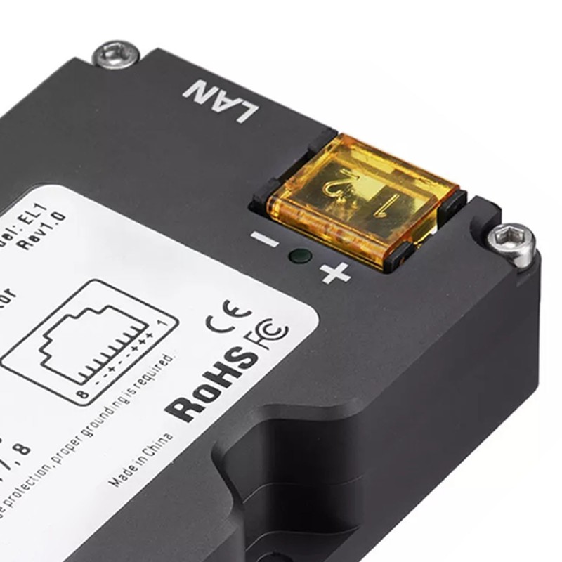 150W DC 48‑57V GigE PoE Injector with ABS Surge ESD