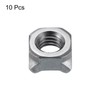 uxcell Weld Nuts, M8-1.25 Square UNC Carbon Steel Machine Screw