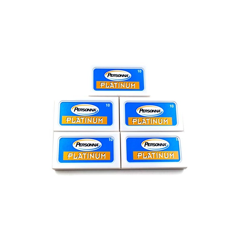 Personna Platinum Razor Blades Pack of 50