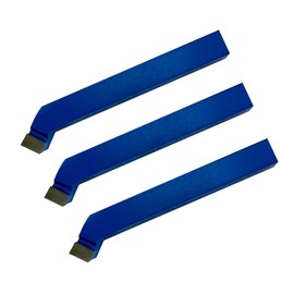 CNC QUALITÄT DIN4972 45° Lathe Tool 10 x 10 mm with Carbide Quality for Steel Pack of 3