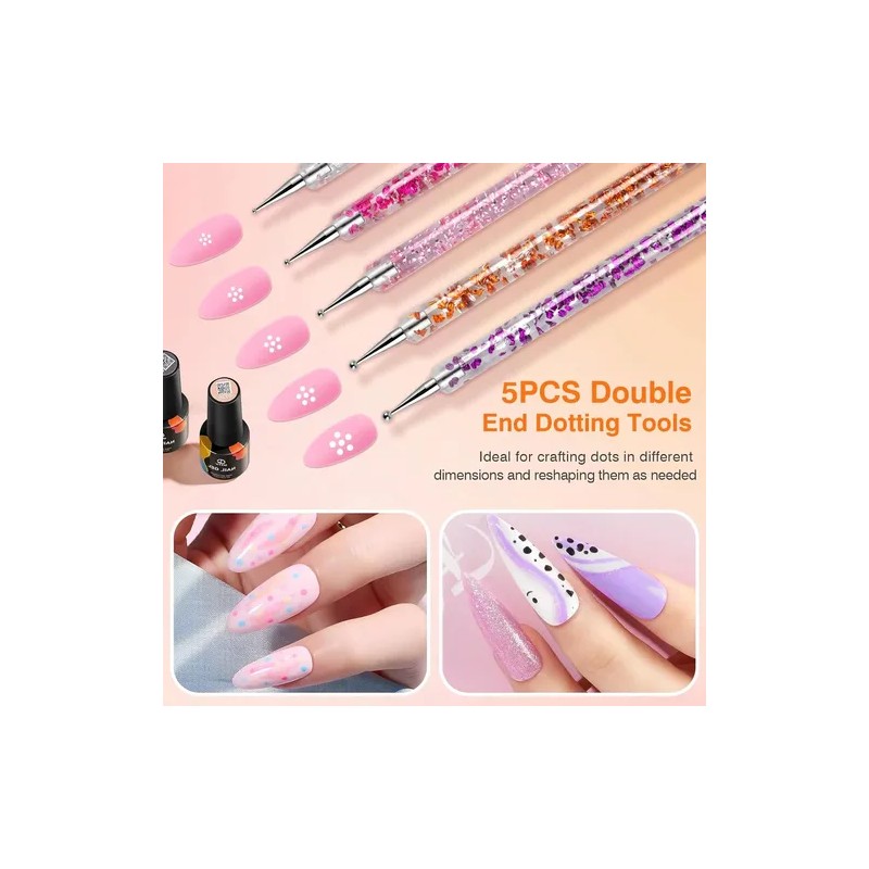 Puntero Para Uñas 5 Piezas