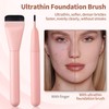 2pcs Super Thin Blade Makeup Flat Brush, Premium Makeup Brush