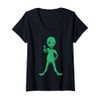 Womens Cartoon Alien Giving Thumbs Up Fun Character For Kids