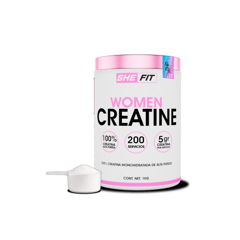 Bhp Nutrition- Women Creatine, Creatina Monohidratada 100% Pura
