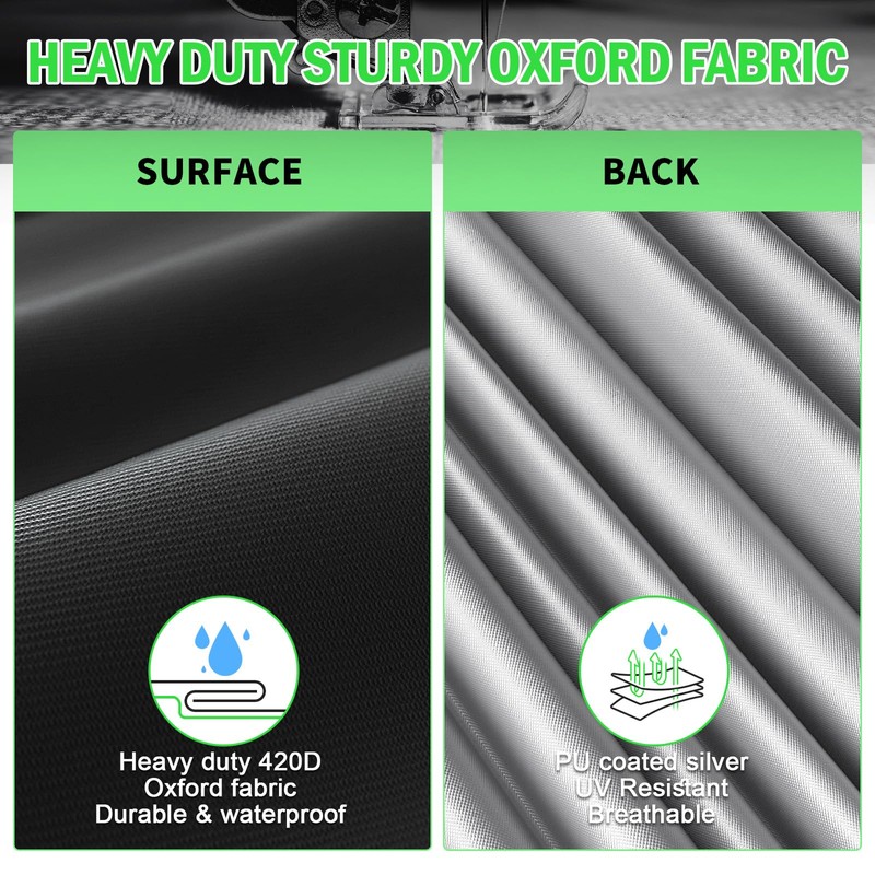 12x24 Ft Oval Pool Cover - Heavy Duty Solar Rectangular