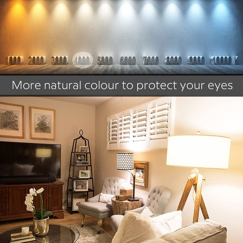SuperlightingLED RGBW COB LED Strip 24V RGB+4000K Natural White Dimmable