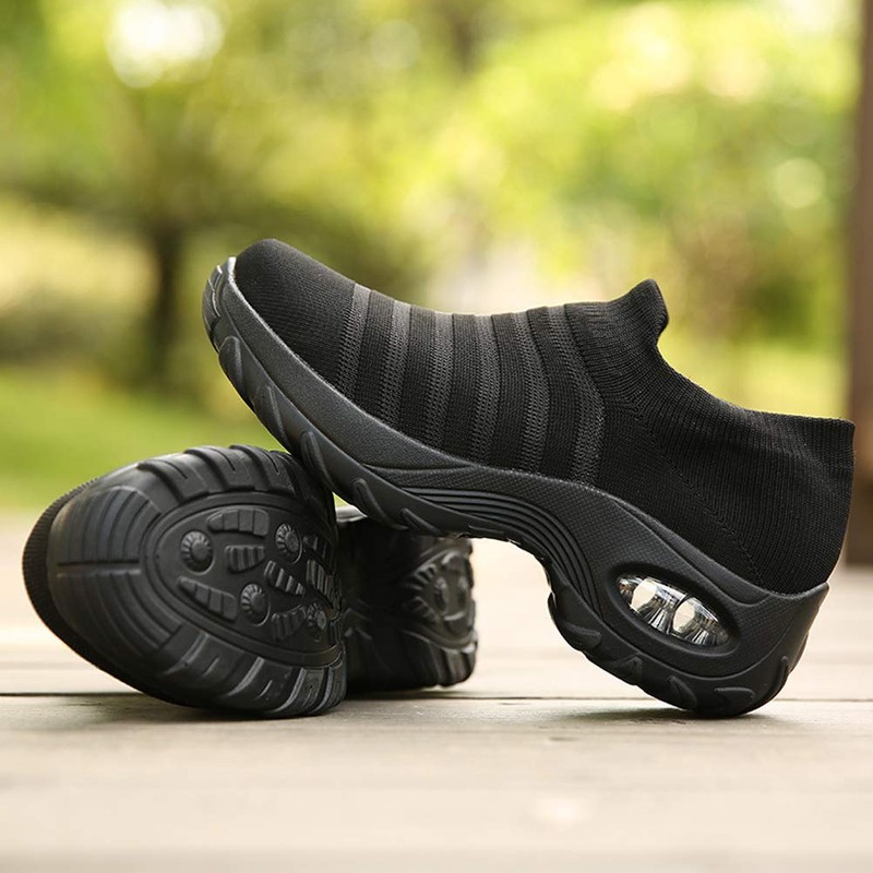 TANTOO - Mocasines cómodos con Plataforma y cuña para Mujer,