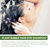 Pure Plant Extract Hair Dye Shampoo for Grey Hair Color,