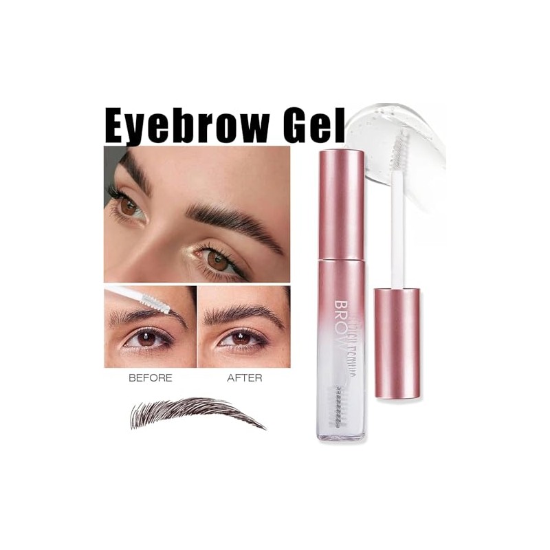 Gel Para Cejas, Fijador de Cejas De Secado Rápido Y