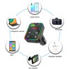 Bluetooth 5.0 FM Transmitter Hands Free Call USB 2.0 Music