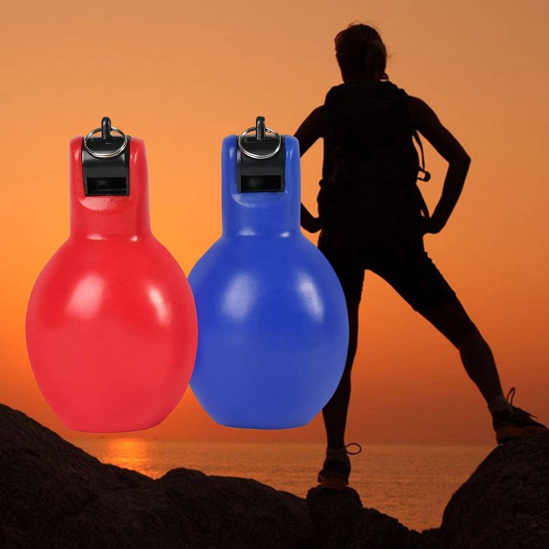 Perfeclan Portable Squeeze Whistle, Outdoor Sports Loud Sound Gift Equipment