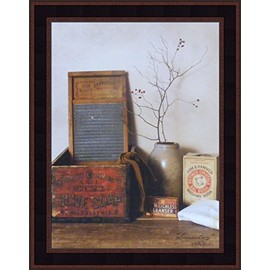 Laundry by Billy Jacobs 15x19 Washboard Wash Soap Room Country Rustic Primitive Photography Folk Art Picture Wall Décor