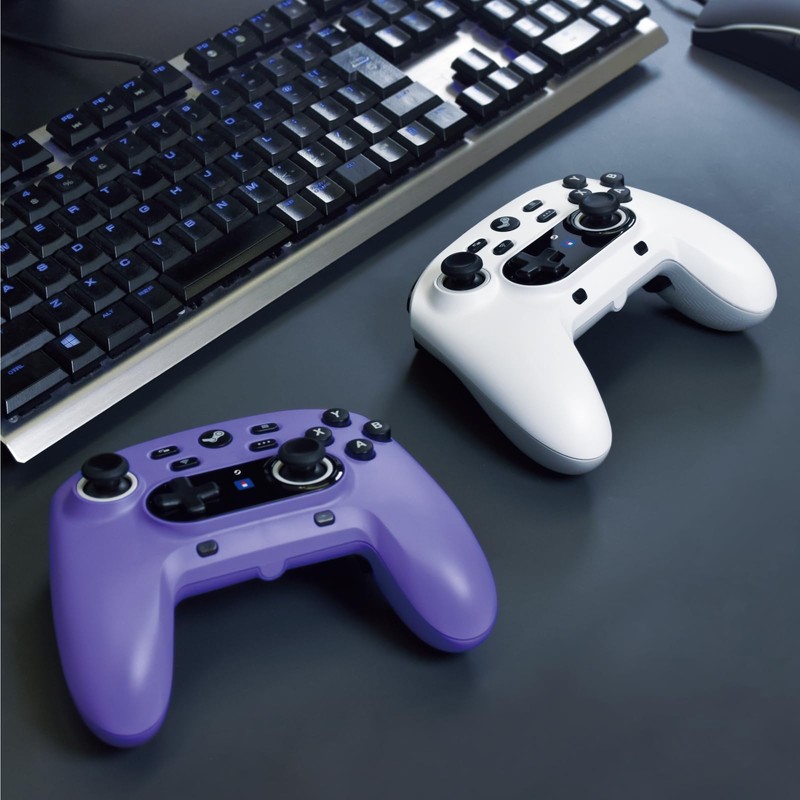 ワイヤレスホリパッド for Steam (ネオンイエロー)