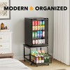 SpaceAid Mini Fridge Stand with Storage, 19.7" W x 19.7"