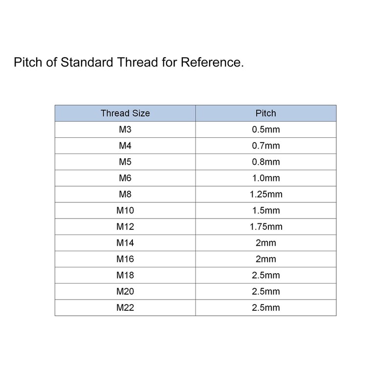 sourcing map 8pcs Knurled Clamping Knobs M10 x 25mm Metric