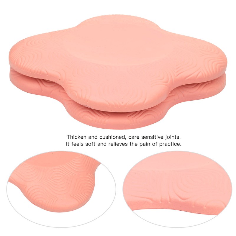 2Pcs Yoga Workout Knee Elbow Training Pad PU Cushion Exercise