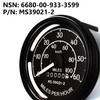 RACETECH 60 MPH/100 KMH Dual Scale Mechanical M-Series Speedometer &