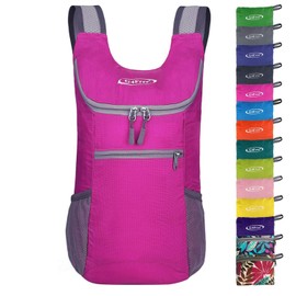G4Free Lightweight Casual Daypack 11L Foldable Backpack Camping Packable Rucksack