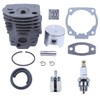 Nikasil Plated Cylinder Piston Bearing Kit For Husqvarna 51 55