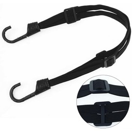 Correa elástica elástica para bicicleta y motocicleta, asegura tu equipaje y equipo con cuerda de goma (60 cm)