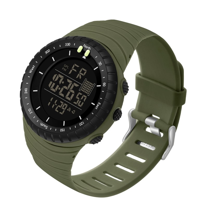 Electronic Sports Watch Waterproof Night Light Large Screen Quick Release