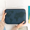 Mr. Wonderful Universal 11 Inch World Map Case with Typography