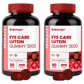 Ende Origin Eye Care Lutein Gummy 3000 90p, 90 tablets, 2 units / 엔젯오리진 아이케어 루테인 구미 3000 90p, 90정, 2개