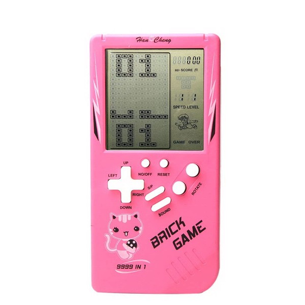 HLF Retro big screen brick game console 9999 in 1