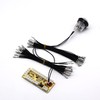 Arcity 2 Pcs Arcade Cable Wire LED Button Power Cable