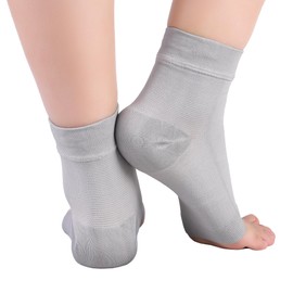 PhysFlex Compression Socks for Plantar Fasciitis, Achilles Tendonitis Relief - (1 Pair) Ankle Compression Sleeve for Heel Spurs, Foot Swelling & Fatigue - Arch Support Brace for Everyday Use