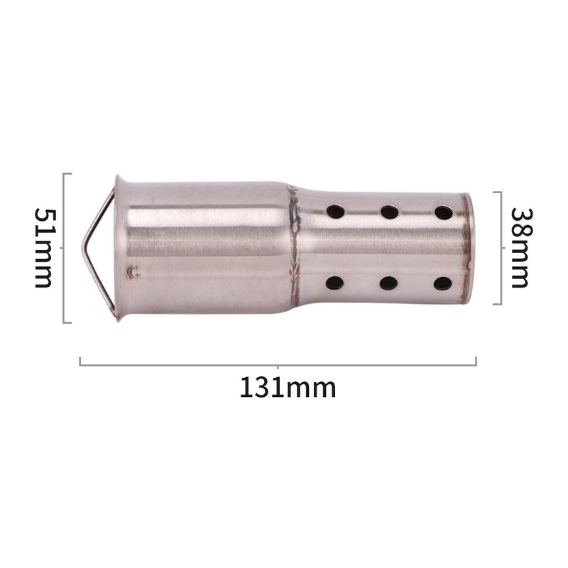 ISTUNT Exhaust DB Killer Silencer Muffler Baffle Noise Eliminator Universal