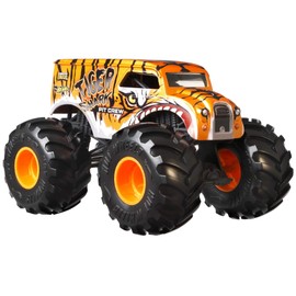 Hot Wheels Monster Trucks 1:24 Scale Assortment for Kids Age 3 4 5 6 7 8 Years Old Great Gift Toy Trucks Large Scales