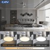 CJOY Ceiling Fan with Lights, 52 Inch Low Profile Ceiling