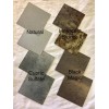 RotoMetals Zinc Sheet Sample Pack for Counter Tops, Table Tops