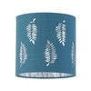 Set of 2 Teal Table Lamp Shades, Lampshades for Table