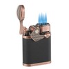 Visol Orient Butane Torch Lighter Quad Flame Refillable Gas Lighter,